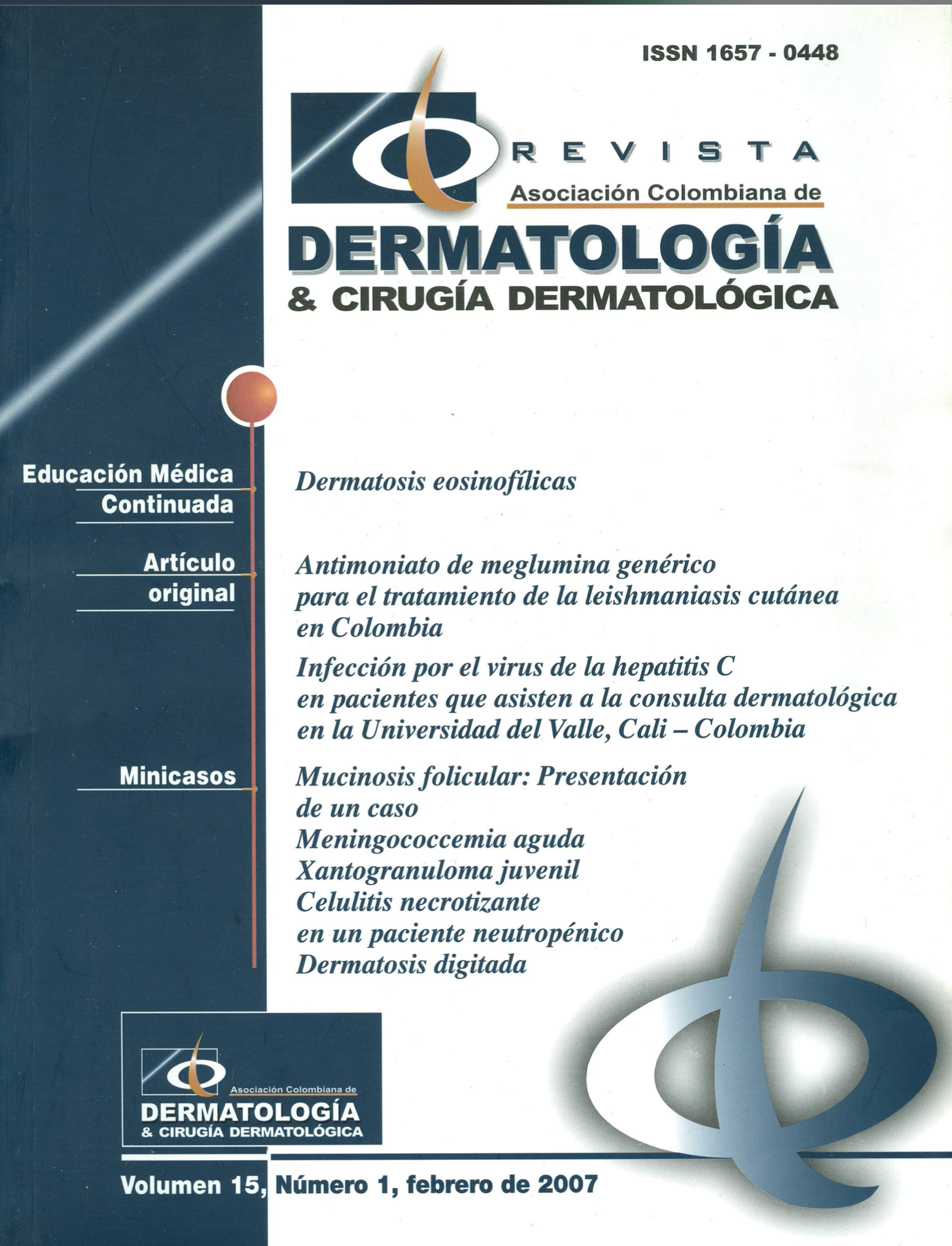 					Ver Vol. 15 Núm. 1 (2007): Febrero
				