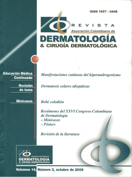 					Ver Vol. 14 Núm. 3 (2006): Octubre
				