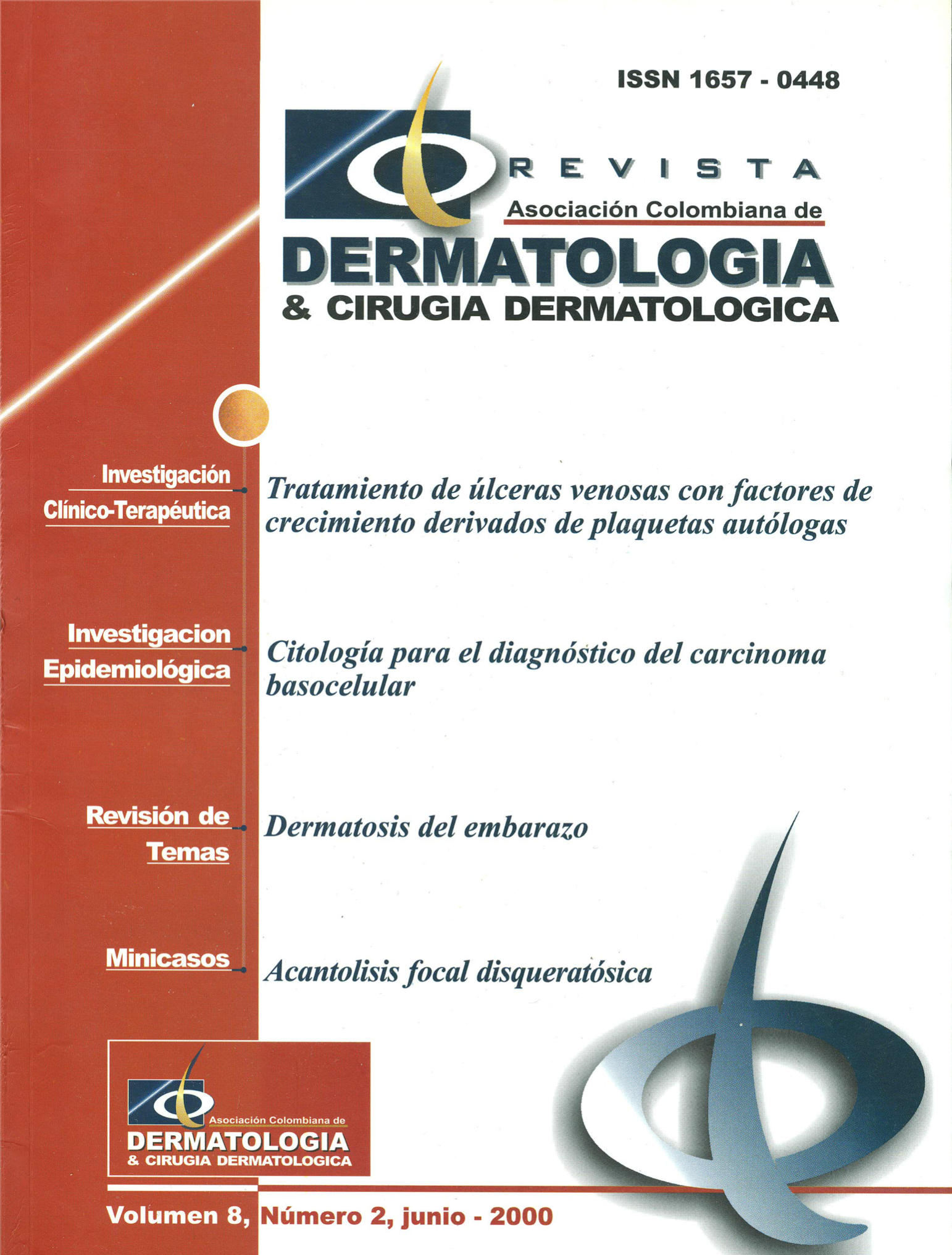 					Ver Vol. 8 Núm. 2 (2000): Junio
				